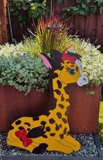 Geboorte bord giraffe, Kinderen en Baby's, Kraamcadeaus en Geboorteborden, Ophalen, Gebruikt