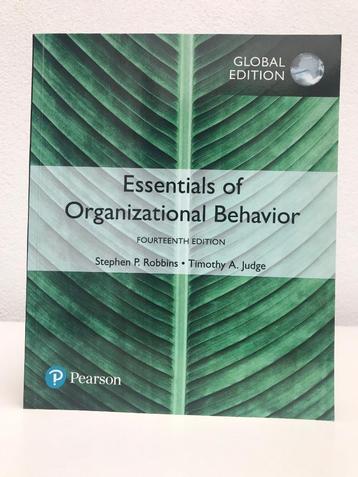 ESSENTIALS OF ORGANIZATIONAL BEHAVIOR 14th Edition