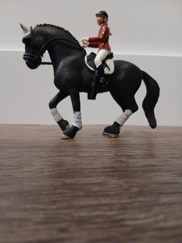 Schleich paard met ruiter, Verzamelen, Speelgoed, Zo goed als nieuw, Ophalen of Verzenden