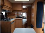 Hobby 460 Excellent Easy met voortent en luifel te koop, Rondzit, Hobby, Frans bed, Uitbouw voortent