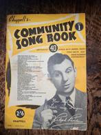 Chappell's Community Song Book No. 1, Muziek en Instrumenten, Bladmuziek, Gebruikt, Accordeon, Ophalen of Verzenden, Thema