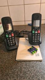 Duo Senioren Gigaset 3 mnd oud, Telecommunicatie, Vaste telefoons | Handsets en Draadloos, Ophalen, Zo goed als nieuw, 2 handsets