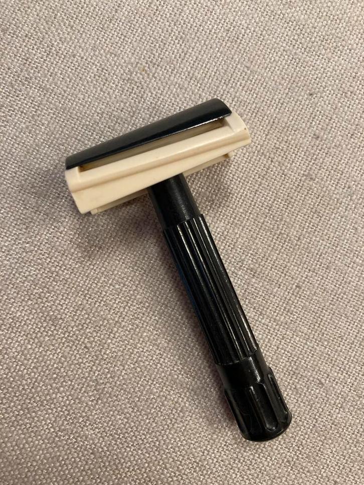 Vintage Scheve Scheerkrabber/Scheermes, Sieraden, Tassen en Uiterlijk, Uiterlijk | Lichaamsverzorging, Gebruikt, Ophalen of Verzenden