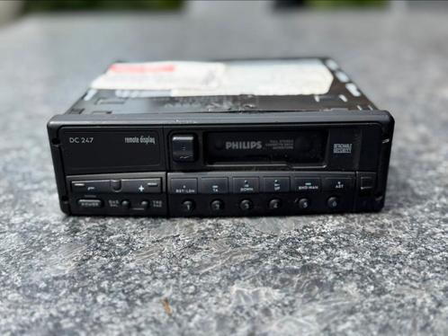Opel Philips DC247 radio cassette met codekaart, youngtimer, Auto diversen, Autoradio's, Gebruikt, Ophalen of Verzenden