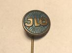 Metalen ILO / JLO Motoren Speld (Blauw/Metaalkleur)., Verzenden, Zo goed als nieuw, Transport, Speldje of Pin
