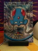 Pokemon topps tentacool 72 holo, Ophalen of Verzenden, Gebruikt, Losse kaart, Foil