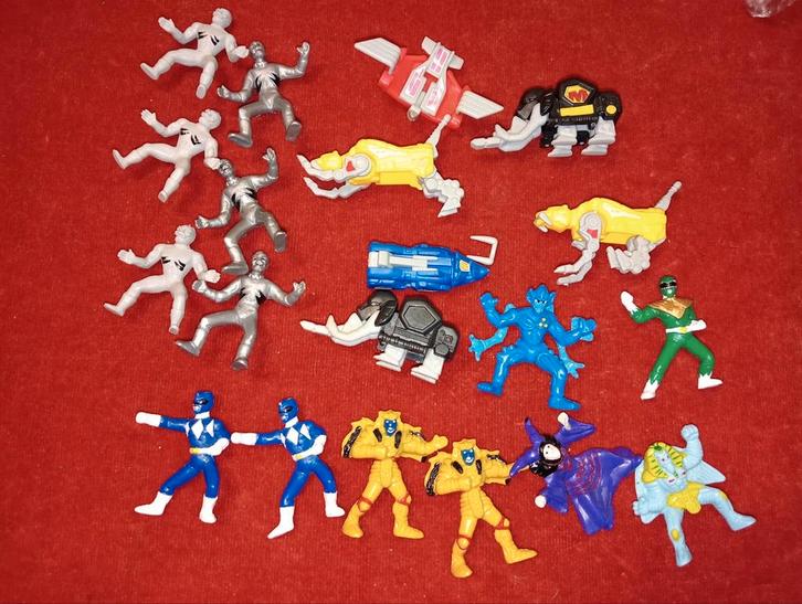 Mighty Morphin Power Rangers Micro / ei Figuren, Kinderen en Baby's, Speelgoed | Actiefiguren, Gebruikt, Ophalen of Verzenden