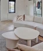 Beton cire salontafel coffeetable 140x90cm, Japandi, Zo goed als nieuw, Overige vormen, Minder dan 50 cm