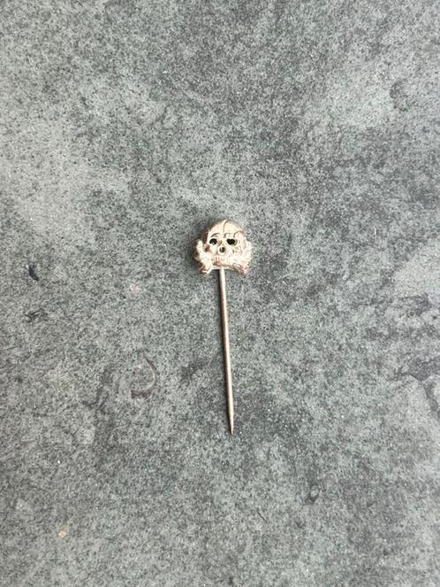 Duitse Totenkopf speld Panzer/SS origineel wo2 ww2, Verzamelen, Militaria | Tweede Wereldoorlog, Landmacht, Duitsland, Ophalen of Verzenden