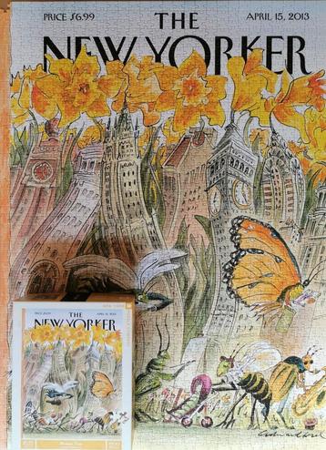 NY puzzle company – Edward Sorel – Blossom Time – 1500 st.  beschikbaar voor biedingen