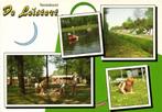 Recreatieoord De Leistert, Roggel - 4 afb - 1995 gelopen, Verzamelen, Ansichtkaarten | Nederland, Ophalen of Verzenden, 1940 tot 1960