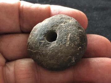 Romeins Keltische SPINSTEEN Bodemvondst 2100 jr oud INTACT ! beschikbaar voor biedingen