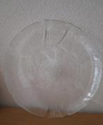 1970 Arcoroc Fleur France - Sunflower  27cm plat bord/schaal, Verzenden, Nieuw, Overige stijlen, Glas