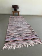 Zweedse trasmatta, voddenkleed vloerkleed loper kleurrijk, Scandinavisch design, Gebruikt, Overige kleuren, Geen