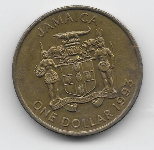 Jamaica 1 dollar 1993 KM# 145, Postzegels en Munten, Munten | Amerika, Losse munt, Midden-Amerika, Verzenden