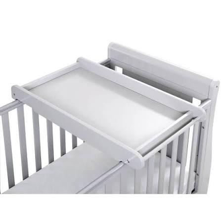 Kinderbedje - white cot bed Alex John Lewis, Kinderen en Baby's, Kinderkamer | Bedden, Gebruikt, Minder dan 140 cm, 70 tot 85 cm
