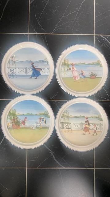 Villeroy & Boch porseleinen wandborden De vier jaargetijden beschikbaar voor biedingen
