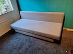 Slaapbank van ikea, Ophalen, Tweepersoons, Zo goed als nieuw, Grijs