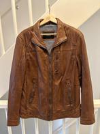 NIEUW! Adam Friday bruine leren jas maat 50. Heren Zomerjas, Kleding | Heren, Bruin, Maat 48/50 (M), Adam, Nieuw