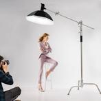 Fotografie Lichtstandaard - Met 2 Gripkop, Audio, Tv en Foto, Fotografie | Fotostudio en Toebehoren, Ophalen of Verzenden, Nieuw