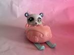 Littlest PetShop Ijsbeer met sneeuwscooter, Verzamelen, Poppetjes en Figuurtjes, Ophalen of Verzenden, Gebruikt