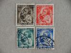 5   Nederland 270-273, Ophalen of Verzenden, T/m 1940, Gestempeld