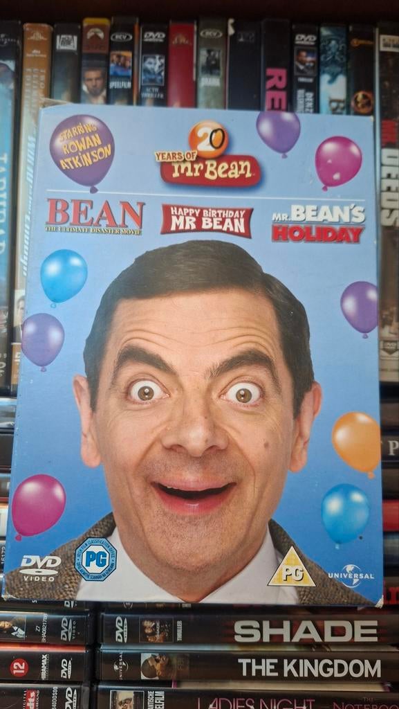 Mr. Bean 3 films dvd box, Alle leeftijden, Ophalen of Verzenden, Zo goed als nieuw, Komedie