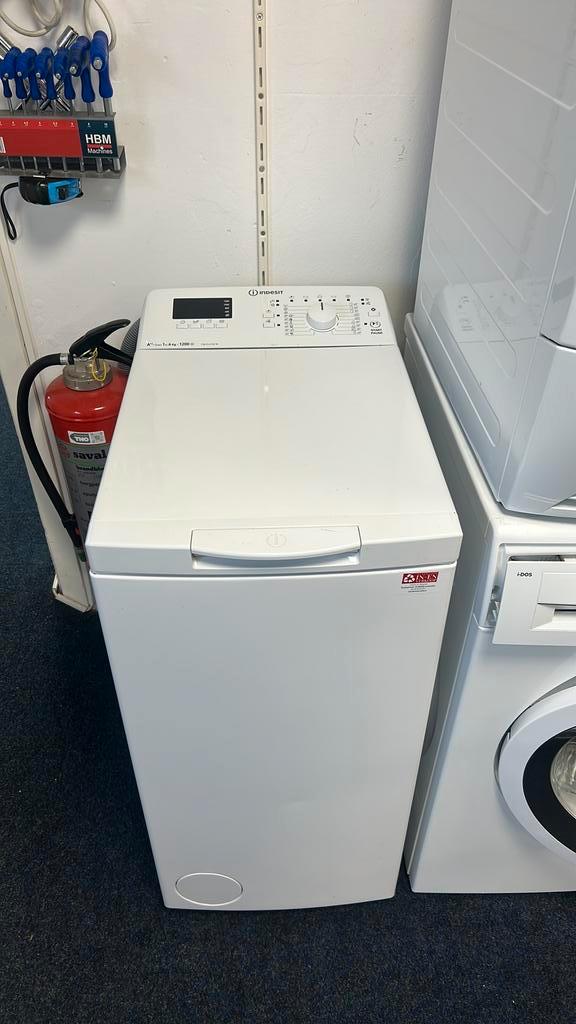 Indesit bovenlader 6kg 1200toeren incl garantie&bezorgen, Witgoed en Apparatuur, Wasmachines, Zo goed als nieuw, Bovenlader, 6 tot 8 kg