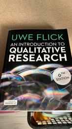 Uwe Flick, An introduction to qualitative research, Boeken, Studieboeken en Cursussen, Ophalen of Verzenden, Zo goed als nieuw