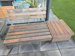 Pallet Hout Loungeset - Steigerhout Tuinmeubelen, Tuin en Terras, Ophalen, 4 zitplaatsen, Gebruikt, Steigerhout