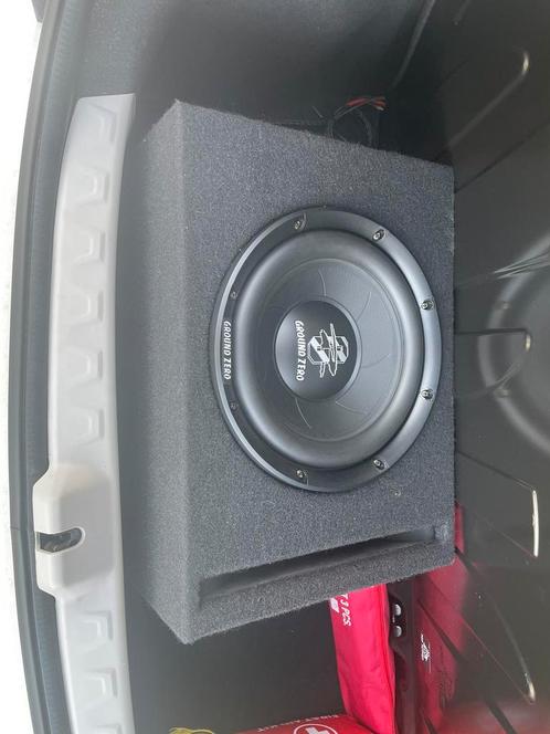 Groundzero GZIW25 subwoofer auto, Auto diversen, Autospeakers, Zo goed als nieuw, Ophalen of Verzenden