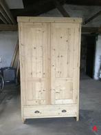 A: Diverse Grenen Garderobe-kasten / kledingkasten - 2-deurs, Huis en Inrichting, Kasten | Kledingkasten, Ophalen, 100 tot 150 cm