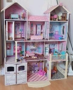 Kidkraft country estate poppenhuis. Staat al in een tas!, Kinderen en Baby's, Speelgoed | Poppenhuizen, Ophalen