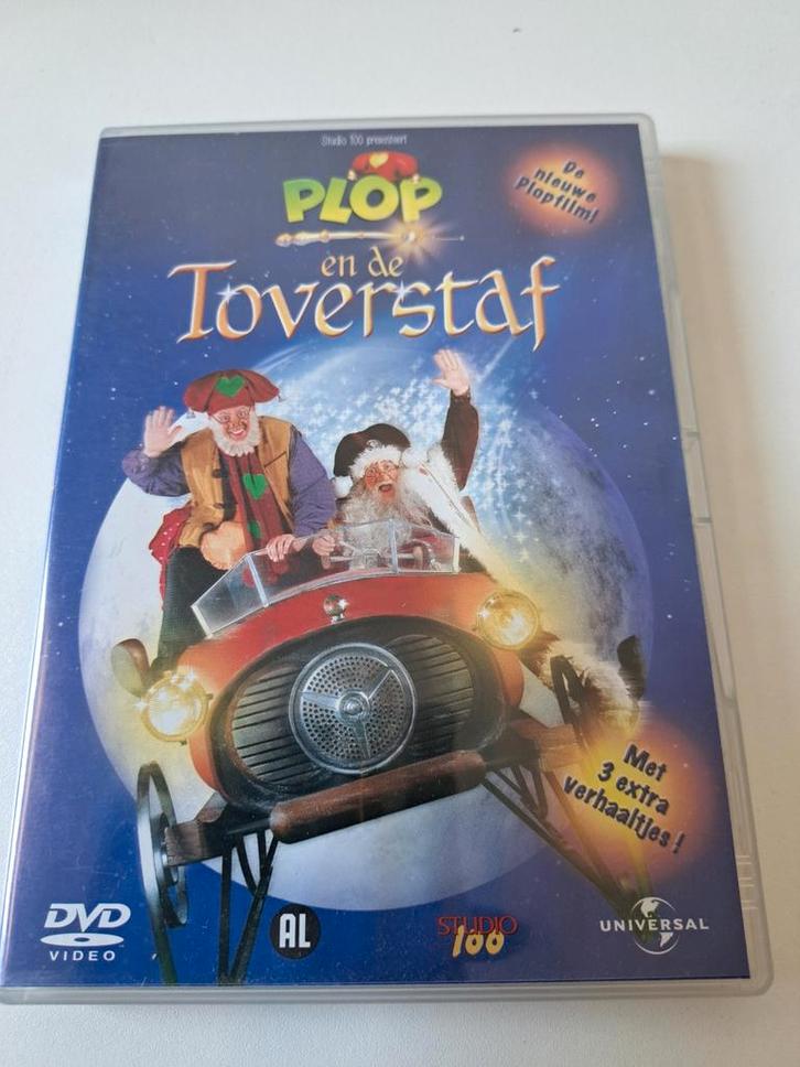 DVD - Kabouter Plop En De Toverstaf, Cd's en Dvd's, Dvd's | Kinderen en Jeugd, Gebruikt, Film, Avontuur, Ophalen of Verzenden