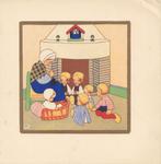 Jeanne Hebbelynck litho, Gebruikt, Verzenden, 1940 tot 1960, Prent