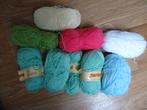 BREI EN HAAKGAREN +/- 350 GRAM, Hobby en Vrije tijd, Breien en Haken, Ophalen of Verzenden, Nieuw, Breien of Haken, Wol of Garen