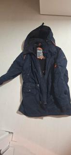 Superdry winterjas XL, Ophalen of Verzenden, Gedragen, Maat 56/58 (XL), Blauw