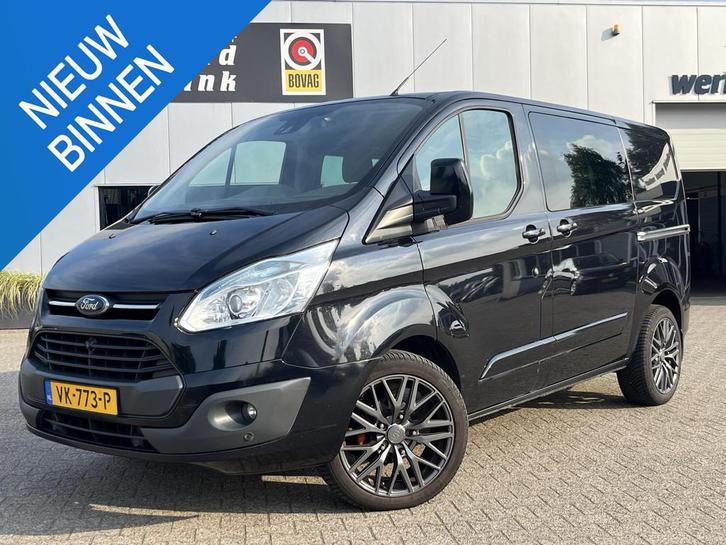Ford Transit Custom 270 2.2 TDCI L1H1 Limited DC 2X SCHUIFDE, Auto's, Bestelauto's, Bedrijf, Te koop, ABS, Airbags, Airconditioning