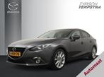Mazda 3 Sedan SKYACTIV-G 120 Automaat GT-M, Auto's, Mazda, Gebruikt, Zwart, Met garantie (alle), 1210 kg