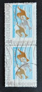 100 jaar NBFV 2008 geschakeld paar 2563 -2, Postzegels en Munten, Postzegels | Nederland, Ophalen of Verzenden, Na 1940, Gestempeld