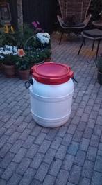 Curtec ton / voerton / waterkluis 55 liter, Ophalen, Gebruikt