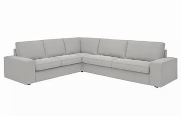 Kivik 5-zits Hoekbank Ikea - grijs - afbeelding 1
