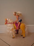 Steffi pop met bewegend paard, Ophalen of Verzenden, Gebruikt, Barbie