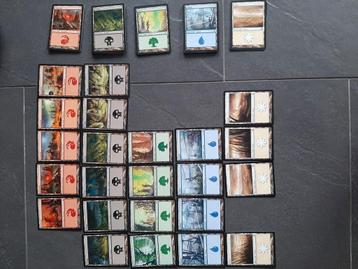 76 Mirrodin besieged lands & 3 glimmerpost beschikbaar voor biedingen