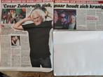 Cesar Zuiderwijk - Golden Earring - Krantenartikel Knipsel, Verzamelen, Tijdschriften, Kranten en Knipsels, Ophalen of Verzenden
