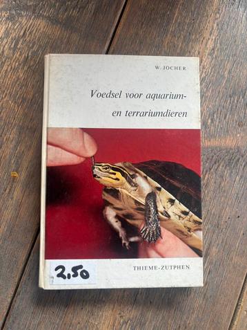 Leuk boekje Voedeel voor aquarium en terrariumdieren! 2,50€ beschikbaar voor biedingen
