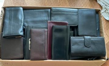 127 leren portemonnees en portefeuilles beurs portemonnee beschikbaar voor biedingen