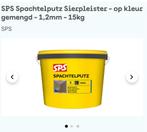 SPS Spachtelputz 1.2mm (5x ongeopend), Doe-het-zelf en Verbouw, Verf, Beits en Lak, Ophalen, Minder dan 5 liter, Groen, Verf