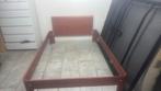 Mahonie houtenbed. 160 cm breed 200 cm lang, Antiek en Kunst, Antiek | Meubels | Bedden, Ophalen of Verzenden
