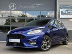 Ford Fiesta 1.0 EcoBoost ST-Line Airco CarPlay LED, Voorwielaandrijving, Gebruikt, Blauw, Bedrijf